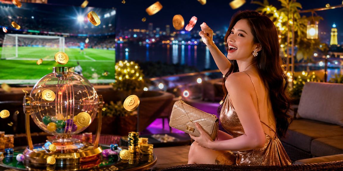 Người phụ nữ tại Hà Nội cầm điện thoại theo dõi kết quả xổ số và đặt cược trực tuyến